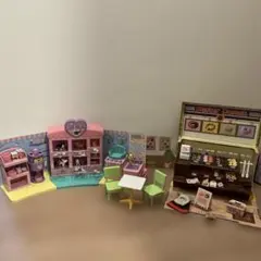 リカちゃんなかよしペットショップとドーナツショップセット