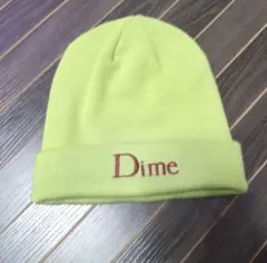 Dime ライムグリーン ニット帽