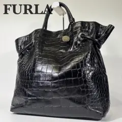 2026年最新】furla クロコ ハンドバッグの人気アイテム - メルカリ