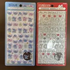【国内正規品】スティッチとベイマックス　ボンボンドロップシールmini
