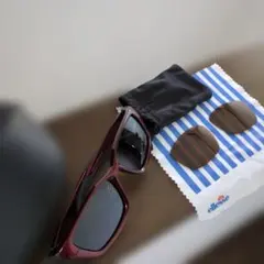 未使用 ellesse サングラス 交換用レンズ・専用ケース付属のサムネイル