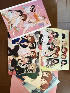 レア品！けいおん５周年一番くじ 　ポートレート５枚組A3サイズ