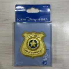 東京ディズニーリゾート ズートピア ブローチ 警察官バッジ