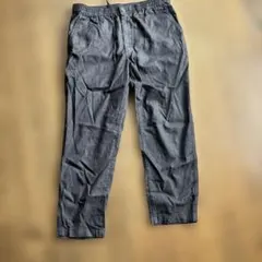 GU ダークグレー スラックス