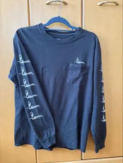 PSICOM WEAR ポケット付き ロンT ブラック L 直線ロゴ 日本製 - メルカリ