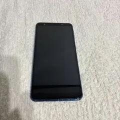 Galaxy a7 ジャンク品スマートフォン 青