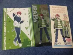 カラフルピーチ　じゃぱぱ　ブロマイド　クリアしおり　セット