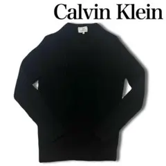 CALVIN KLEIN カルバンクライン Vネック リブニット セーター L