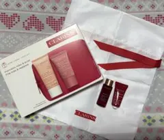 限定ノベルティポーチ付き】CLARINS スープラ トライアルセット ポーチ
