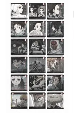 【最新】【コンプセット】鬼滅の刃 ダイニング コースター 18枚