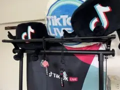 TikTok LIVE ロゴクッション (ホワイト・スモール) TikTok LIVE ロゴクッション (ホワイト・スモール) TikTok ロゴ