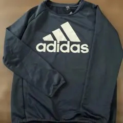 adidas 長袖　ネイビー 150