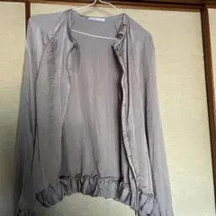 ZARA ライトグレー ジャケット EUR 36