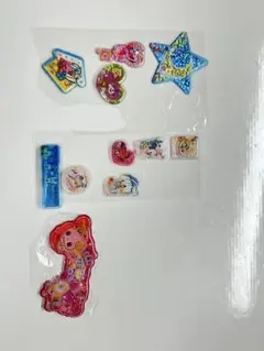 シールセット 平成女児シール ウォーターシール シャカシャカシール 当時物