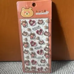 【新品正規品】りるくま　ぷくぷくキャンディシール