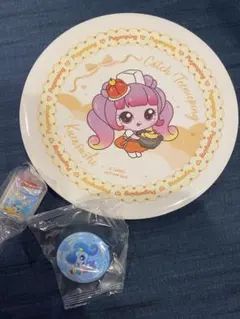 くら寿司 キャッチ！ティニピン 寿司皿　マスキングテープ　缶バッチ　セット