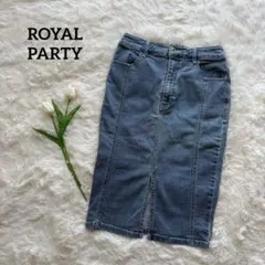 ROYAL PARTY ロイヤルパーティー　デニムスカート　タイトスカート