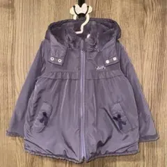 BeBe ベベ 中綿 コート パープル 100cm