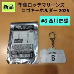 【新品】千葉ロッテマリーンズ　西川史礁 キーホルダー