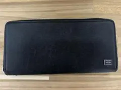 極美品✨カレント/L字 ラウンドジップ】ポーター 長財布 ブラック 人気