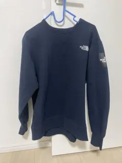 THE NORTH FACE スウェット クエアロゴクルー XL ネイビー