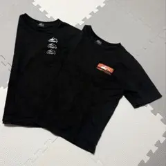 CAMP7 キッズ Tシャツ 2枚セット ブラック 120