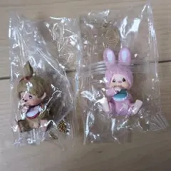 モンチッチ マスコットキーチェーン4 セット売り