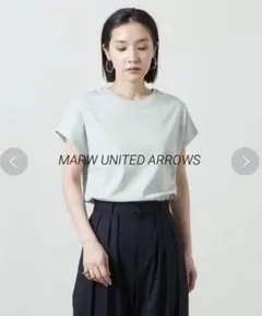 MARW UNITED ARROWS汗染み防止ベーシッククルーネックTシャツのサムネイル