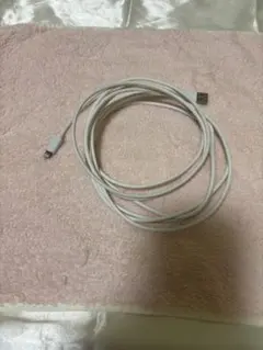 Apple Lightning - USBケーブル ホワイト　3m
