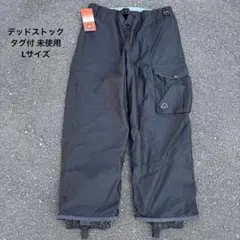 レア NIKE ACG Y2K テック ナイロン スキーパンツ　ブラックのサムネイル