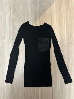 sacai サカイ ナイロンポケット ニット 国内正規品 SIZE 1