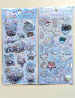《正規品》シナモロール キラキラカプセル・キラキララインストーンシールセット