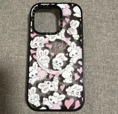 CASETiFY ウサギとハートiPhone14proケース インパクトバンパー