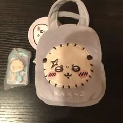 ちいかわ手のひらバツクとチャームセット　ラッコ