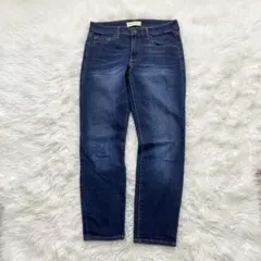 【Gap】ハイウエスト ストレッチ スキニー デニム パンツ M相当 ブルーのサムネイル
