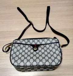 GUCCI オールドグッチ ショルダーバッグ GGスプリーム シェリーライン