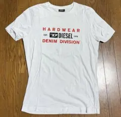 DIESEL ディーゼル ロゴTシャツ白 S 사이즈