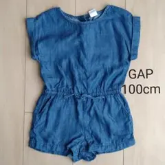 ベビー　ギャップ　デニム　オールインワン　100