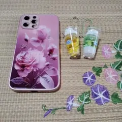 花柄模様 iPhone12 Pro Maxケース