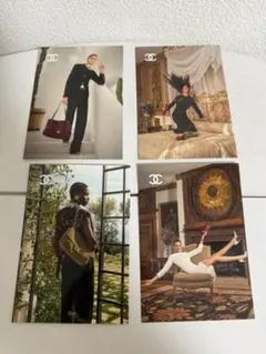 CHANEL シャネル 2026 春夏コレクション ポストカード 4枚セット
