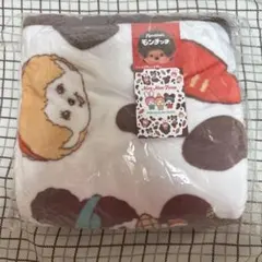 Monchhichi モンチッチ ふんわりブランケット 白