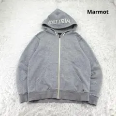 Marmot ジップパーカー グレー マーモット　Lのサムネイル