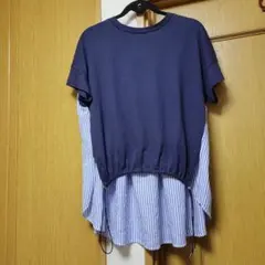 デザインTシャツ ネイビー