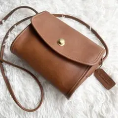 希少 オールドコーチ ショルダーバッグ ドイツホック USA 9892 ブラウン