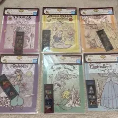 一番くじ〈ディズニープリンセス〉　ドリーミングフラワーズ　Ｋ賞6点J賞2点セット