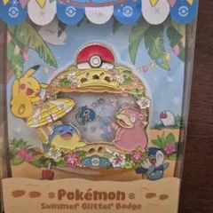 韓国限定 ポケモン グリッターピンバッジ 2個セット | Mercari