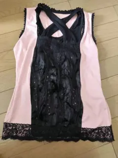 00s y2k ALGONQUINS キャミソール タンクトップ セット　重ね着のサムネイル