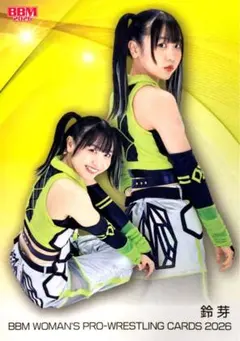狸*星様 東京女子プロレス 鈴芽選手 サイン入りポートレート ※個人名