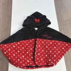 ミニー　ポンチョ　ディズニー　60-70cm