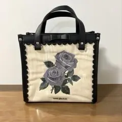 axes femmeローズ刺繍スクエアバッグ　2WAYショルダーバッグのサムネイル